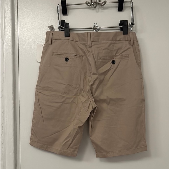 Nordstrom Tan Flat Front Chino Shorts - Picture 4 of 4